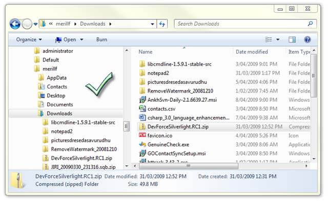 Random NIX and Other Fixes Show Folder Tree In Windows 7 Explorer