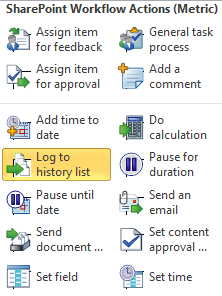 SharePoint Workflow Actions